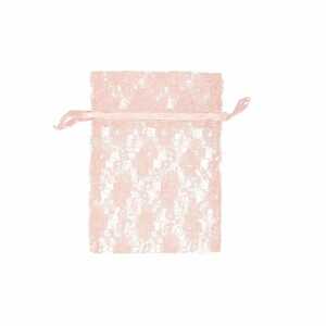 Spitzesäckchen 13x18cm Muster rose, Blumenmuster