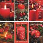 Weihnachtskarten 100er 6fach sortiert 4033683207752