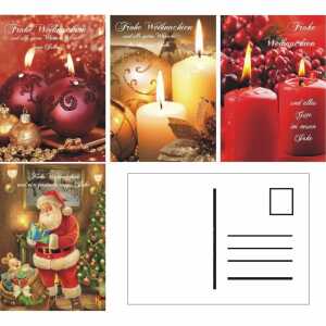 Weihnachtspostkarte 4er 4033683299931