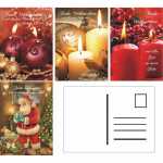 Weihnachtspostkarte 4er 4033683299931