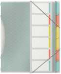 Ordnungsmappe 6 Fächer ColourBreeze mehrfarbig, Leitz