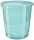 Papierkorb ColourBreeze 14l transparent blau, Leitz