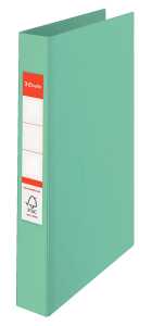 Ringbuch A4 2 Ringe 25mm ColourBreeze grün, Leitz