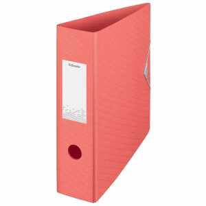 Ordner A4 Polyfoam 82mm ColourBreeze koralle, Leitz