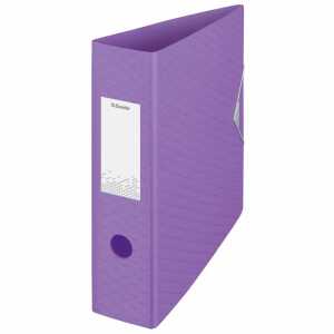 Ordner A4 Polyfoam 82mm ColourBreeze lavendel, Leitz