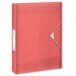 Ablagebox A4 PP 25 mm ColourBreeze koralle, Leitz