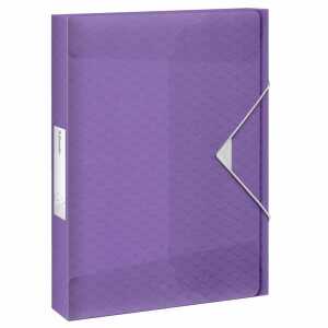 Ablagebox A4 PP 40 mm ColourBreeze lavendel, Leitz