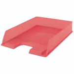 Briefkorb ColourBreeze A4 transparent koralle, Leitz