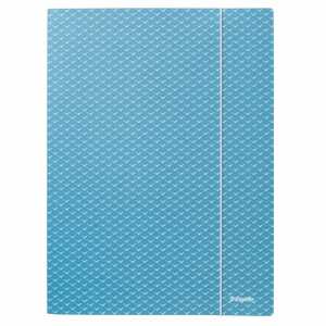 Eckspannermappe A4 Karton ColourBreeze blau, Leitz