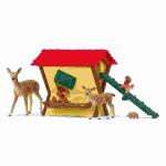 schleich Farm World Fütterung der Waldtiere, schleich
