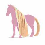 Horses Blond, Horse Club B/H/T: 15 x 160 x 125 mm, schleich