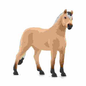 schleich Horse Club Fjord Pferd Wallach 11cm, schleich