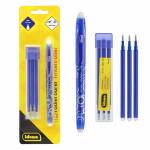 Idena Tintenroller 0,7mm radierbar blau 3 Minen
