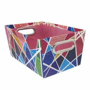 Idena Aufbewahrungsbox 27,9x18x12,7cm FSC-Mix, aus Karton ohne Deckel