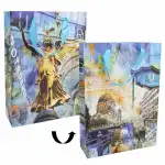 Idena Geschenktasche matt Berlin 18x23cm FSC-Mix...