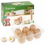 Idena Eierbox 6 Eier schneidbar FSC100%