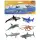 Idena Spielfiguren-Set Meerestiere 15cm 6teilig