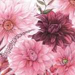 Serviette 33x33cm Claudette fuchsia, 3-lagig, 20...