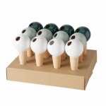 Topfstecker Kugel Redondo grün/weiß 3fach...