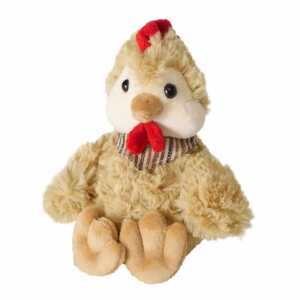 Plüsch Huhn Okko creme weiß 15cm,