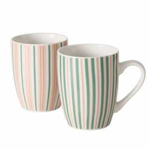 Becher Vide grün/rosa 350ml 2fach sortiert,