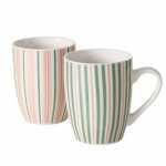 Becher Vide grün/rosa 350ml 2fach sortiert,