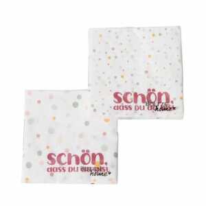 Servietten Lavina 33x33cm 20 Stück 2fach sortiert,