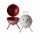 Sturmaschenbecher Junior Smoky D13,5x20cm sortiert, 2fach sortiert