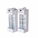 Trinkflasche Papa 420ml transparent sortiert, 2fach...