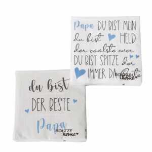 Servietten Papa 33x33cm 20 Stück 2fach sortiert,