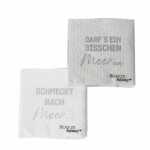 Servietten Meer weiß/grau 33x33cm 16 Stück...