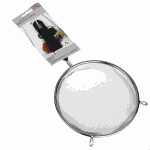 Küchensieb D32cm mit schwarzem Griff