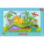 Rahmenpuzzle Dinos 15 Teile, 19x30cm, Trötsch Verlag