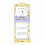 Notizblock mit Stift und Magnet Bienchen, 13x29cm, 40 Blatt