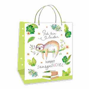 Geschenktasche 22x27x10cm, Ich bin leider komplett ausgebucht