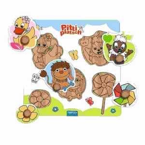 Pitti Platsch Holzlegespiel, ab 18 Monaten, Trötsch Verlag