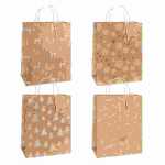 Geschenktasche Weihnacht 26x32x10cm 4fach sortiert,...