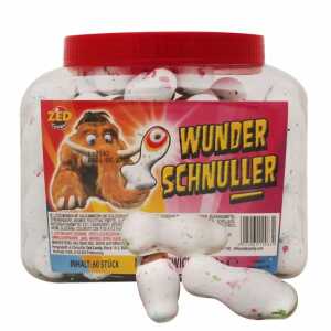 Wunderschnuller Dose 60x 28,5g, Lutschbonbons mit Kaugummikern