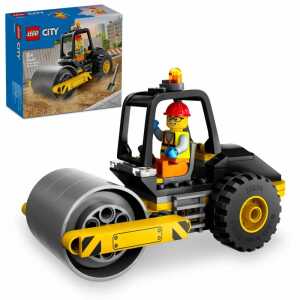 LEGO City Fahrzeuge Straßenwalze, ab 5 Jahren,, LEGO