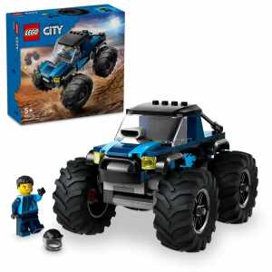 LEGO City Fahrzeuge Blauer Monstertruck, ab 5 Jahren,, LEGO