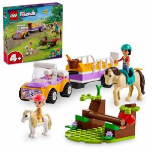 LEGO Friends Pferde- und Pony-Anhänger, ab 4 Jahren,, LEGO