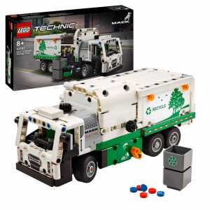 LEGO Technic Mack LR Electric Müllwagen, ab 8 Jahren,, LEGO
