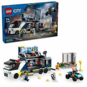 LEGO City Polizei Polizeitruck mit Labor, ab 7 Jahren,, LEGO