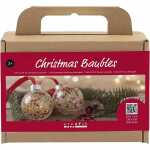 Kreativ Set Pailletten Weihnachtskugeln,