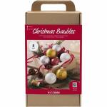 Kreativ Set Weihnachtskugeln glitter,