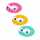Schwimmring Big Eyes 61cm 3fach sortiert