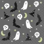 Servietten 33x33cm Quirin dunkelgrau, 20 Stück...