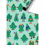 Geschenkpapier 70cmx1,5m Basko mint, Stewo