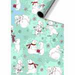 Geschenkpapier 70cmx1,5m Nebi hellblau, Stewo