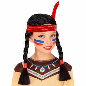 Kinderperücke Indianerin WIDMANN